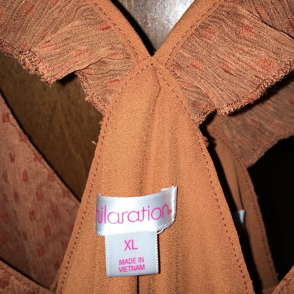Adorable Tank Top in burnt orange - Picture 4 of 6